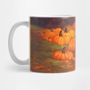 Shiny Pumpkin Spice in the Fall Pumpkin Patches in Mystical Forest Mug